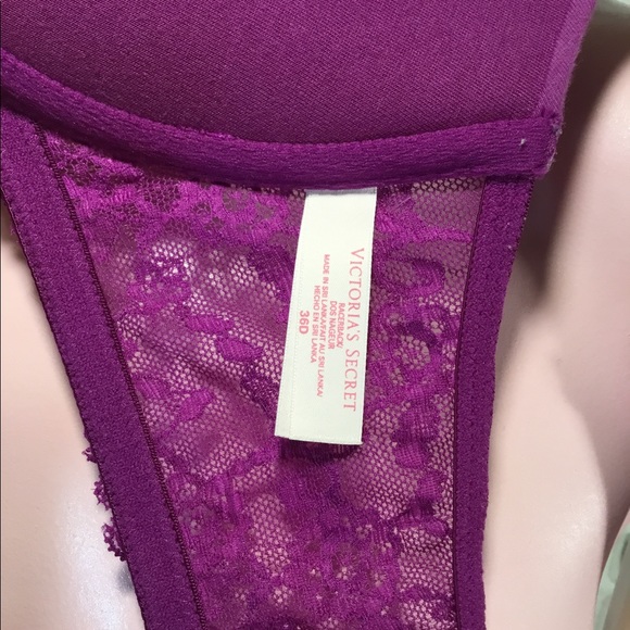 Victoria's Secret 36 D Racerback Front Hook Bra - Picture 6 of 7